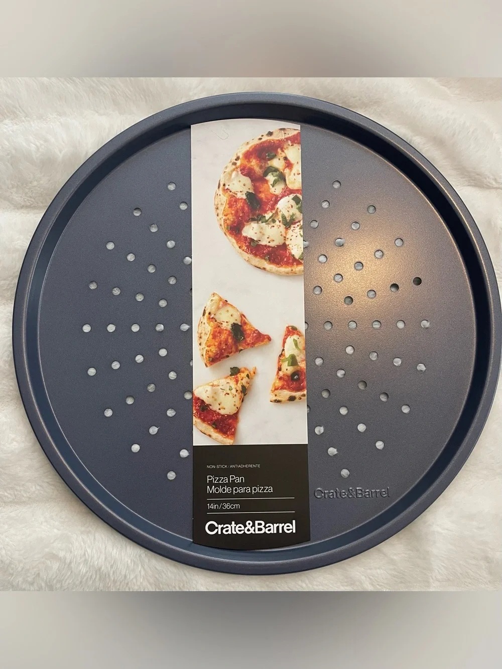 Crate & Barrel Slate Blue 14